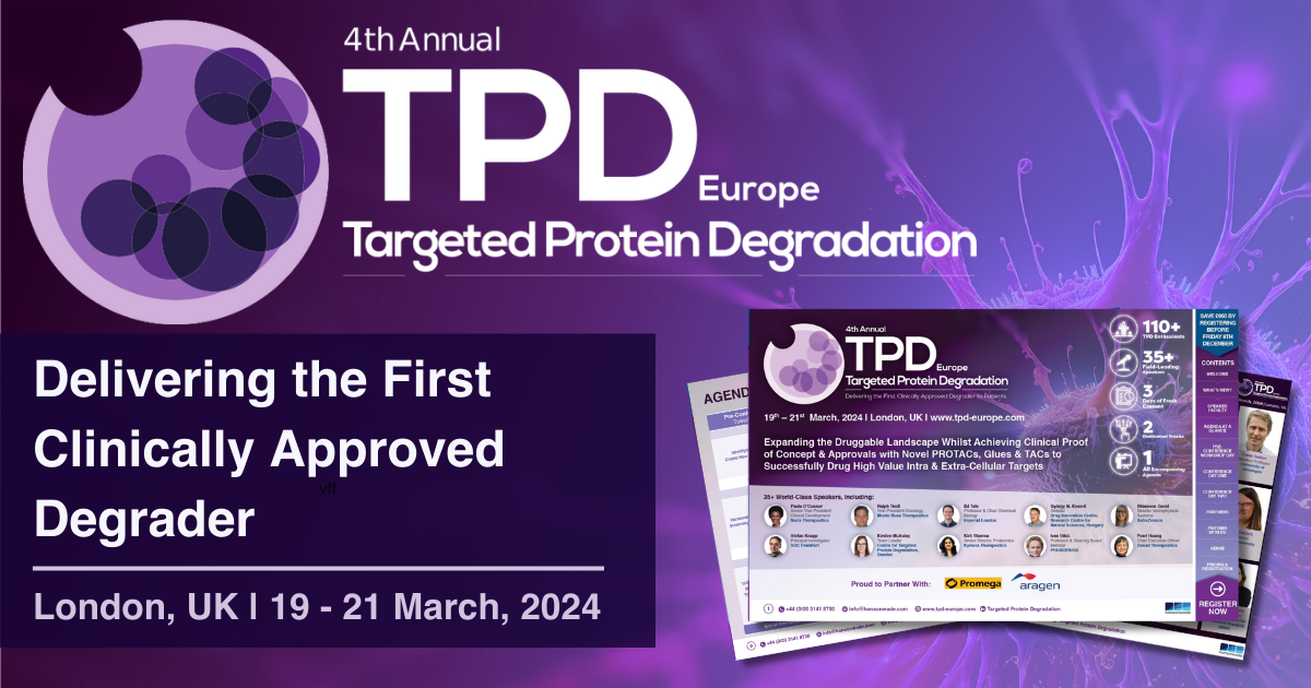 4th Targeted Protein Degradation Summit Europe Day Two